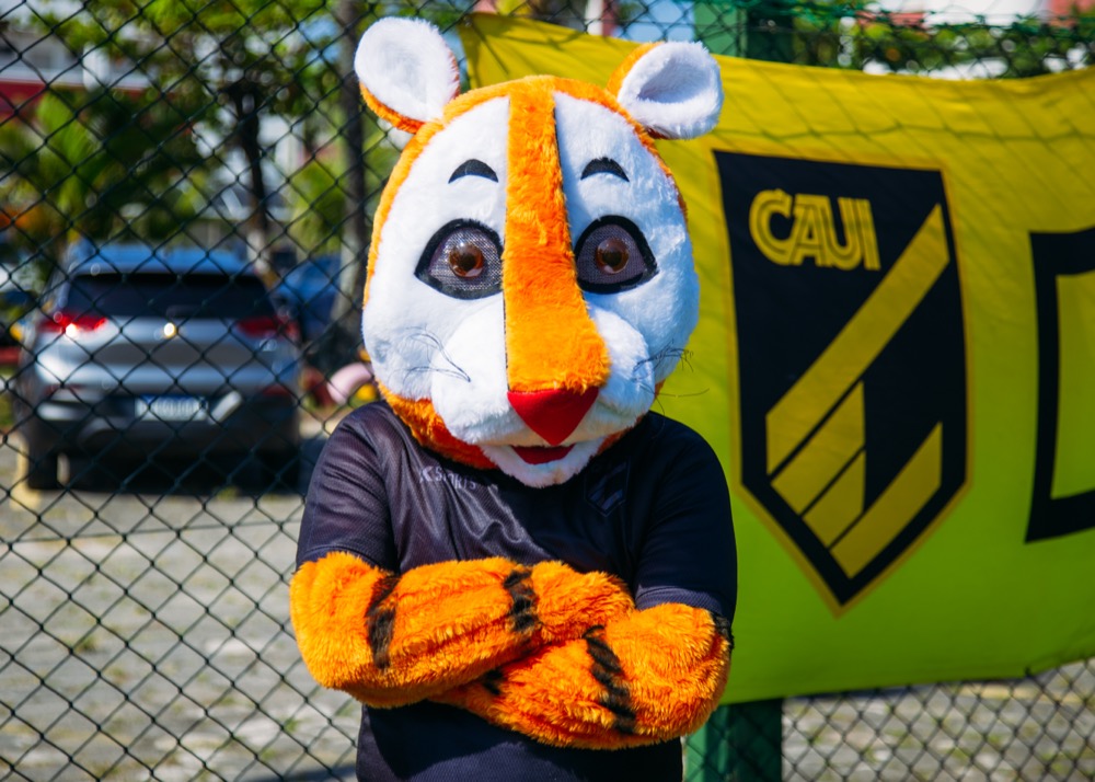 Mascote da União Academy no CT