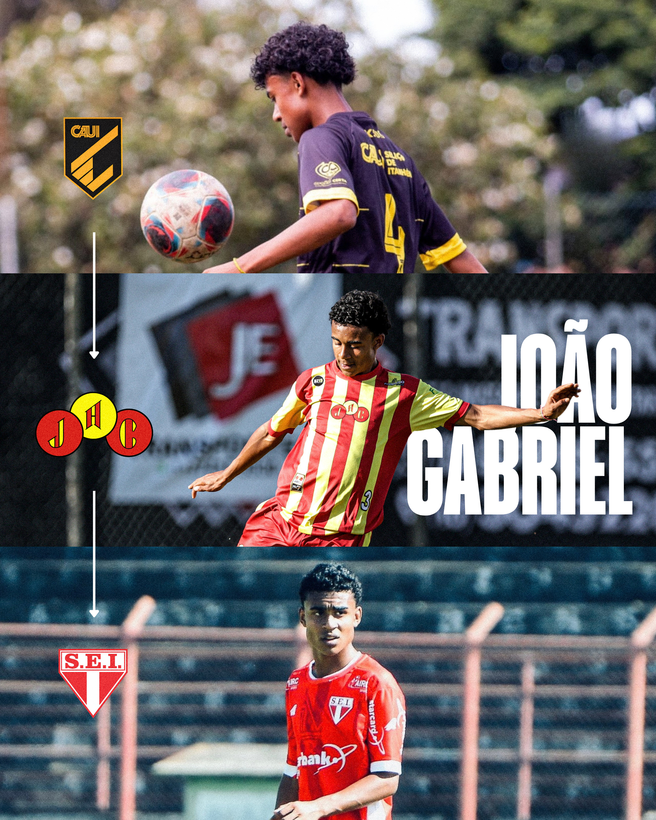 João Gabriel — trajetória da União Academy até o S.E.I.